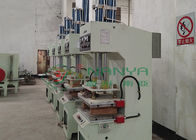 Small Semi Automatic Manually Hot Press Machine For Paper Egg Box / Industrial Tray