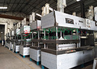 Electronic Paper Pulp Moulding Machine , Pulp Molding Tableware Equipment