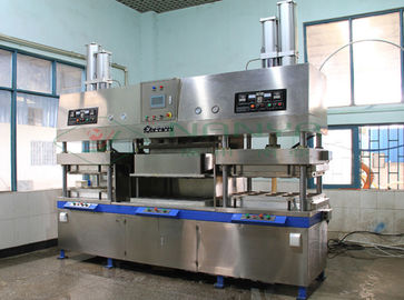 Sugarcan Bagasse Pulp Semi Auto Tableware Machine Dishtray Making Machine 7000Pcs / H