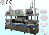 Biodegradable Small Paper Pulp Molding Machine with 700 Pcs / Hour