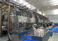 Small Semi Auto Paper Plates Machine , 700pcs / h Paper Cup Production Line