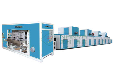 Automation Recycled Paper Egg Tray Machine For Cup Holder Production