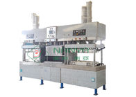 Vacuum suction Thermoforming Paper Plate Making Machine / Tableware Injection Molding Machine