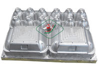 Aluminium Egg Box / Clam Shell  Dies 6 Cavities Pulp Mould with High Precision