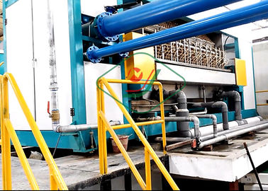 High Automation Rotary Egg Tray Forming Machine / Egg Carton Production Line