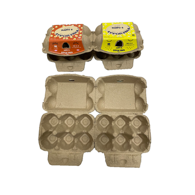 Fast Rotary Paper Egg Tray / Egg Box Making Machine 1 Layer Dryer with 8 Faces