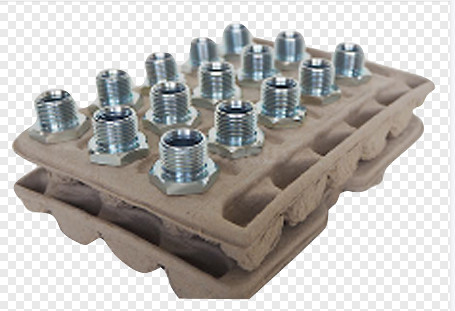 Customizable Egg Tray Manufacturing Pulp Tray Machine / Equipment 600Pcs/H