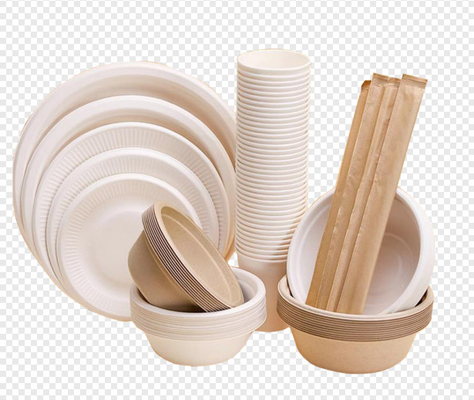 Fully Automatic Tableware Making Machine , Paper Pulp Molding Equipment 3000Pcs / H