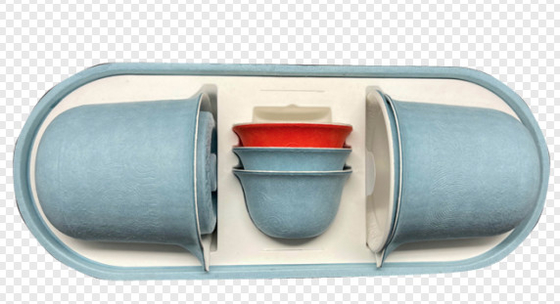 Thermoforming Paper Pulp Molding Machine For Top Grade Fine Molded Pulp Products