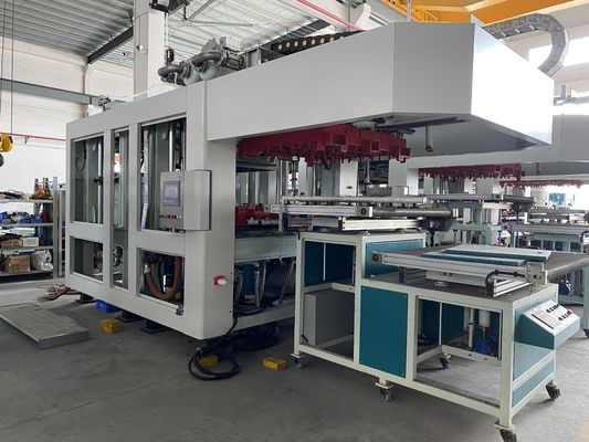 Disposable Molded Fiber Paper Cup / Food Tray Pulp Making Machine 14000Pcs / H