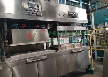 Disposable Bagasse Paper Plate Making Machine With PLC 1100*800mm