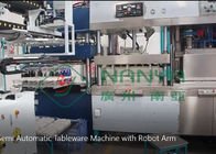 Disposable Paper Dish Making Machine / Industrial Paper Plate Machinery