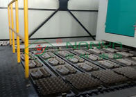 Rotary Automatic Egg Tray Machine For Carton Production Industry 4000Pcs / H