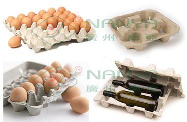 Eco Friendly Fiber Pulp Egg Tray / Fruit Tray Machinery With CE Certified