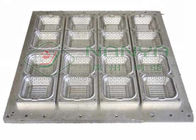 300Kg/H Biodegradable Pulp Molding Tableware Equipment  40 Ton Pressure