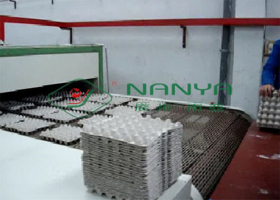 Auto Reciprocating Egg Tray / Pulp Molding Egg Carton Machine 1000pcs/H