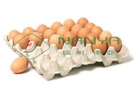 6000 pcs/hr Automatic Rotary Egg Tray / Egg Box Molding Equipment
