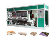 6000 pcs/hr Automatic Rotary Egg Tray / Egg Box Molding Equipment