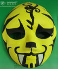Unbleached Recycled Paper Carnival Mask support Bagassse / Bamboo pulp