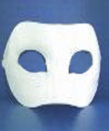 Environmently- friendly Hallowmas Mask Pulp Moulded Products Support DIY Painting