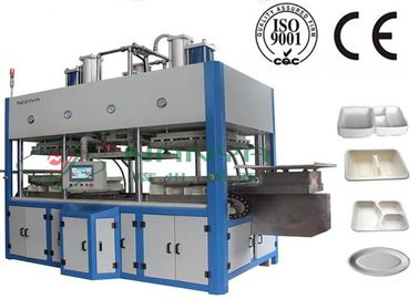 Fully Automatic Thermoforming Pulp Molding Equipment For Tableware / Dishware YC010