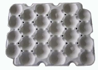 Customized Fruit Tray Pulp Moulded Products support Straw / Wood pulp molds
