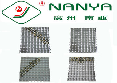 Pulp molding machine for Disposable White Paper Molded Quail Egg Carton / Egg Tray with 90 Cavities