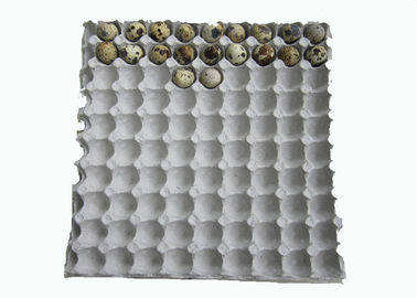 Pulp molding machine for Disposable White Paper Molded Quail Egg Carton / Egg Tray with 90 Cavities