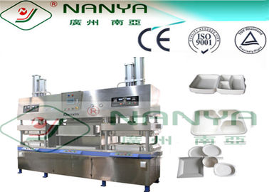 Disposable Paper Pulp Moulding Machinery , Tableware Making Machine 700~7000pcs/H