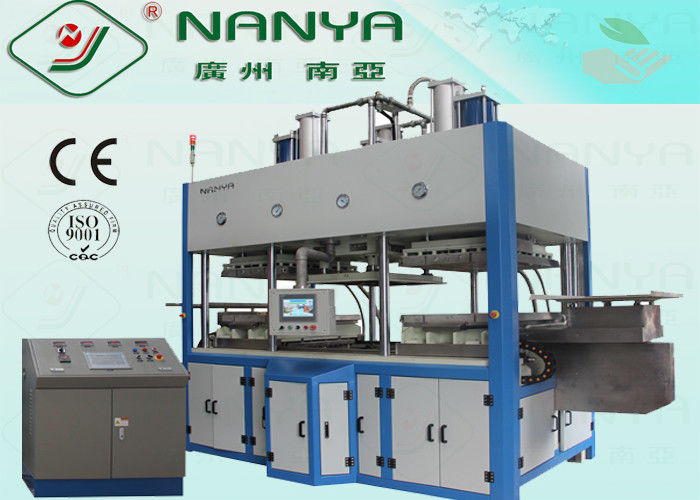 Full Automatic Tableware Making Machine Eco Bamboo Fiber Pulp Moulded