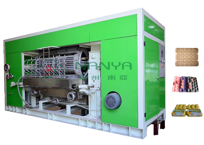 Rotary Recycle Paper Pulp Molding Pulp Egg Tray Making Machine With 8 Sides