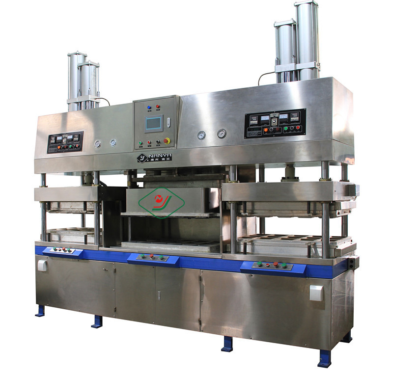 Semi Automatic Tableware Making Machine Pulp Meal Box Making Machine 6-8 Ton / Day