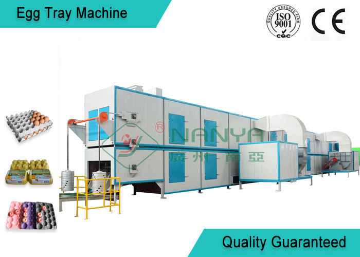 Biodegradable Recycled Paper Egg Tray Machine with 3000Pcs / H Capacity
