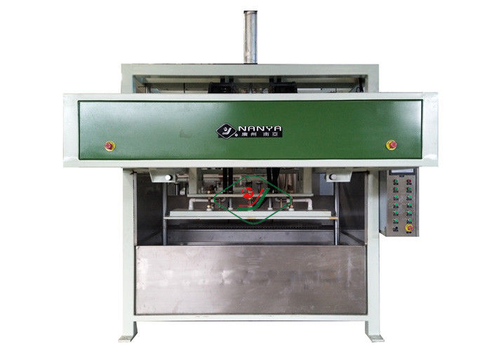 Automated Waste Paper Egg Tray / Egg Box Vacuum Forming Machine With Single Layer Dryer
