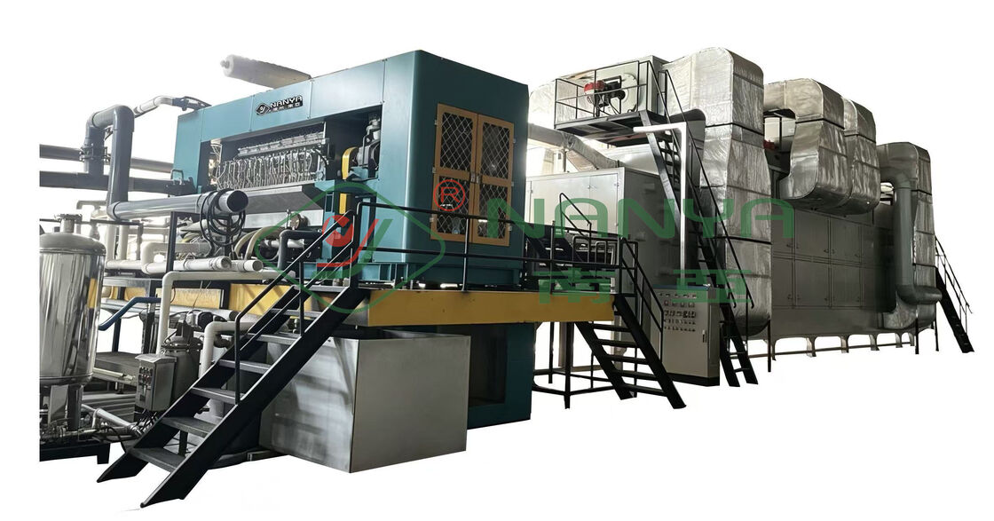 Fully automatic production line for egg box, cup holder
