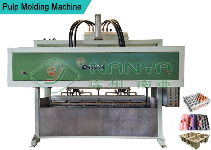 Fully Automatic Paper Egg Carton Machine With Dryer 220V - 440V Voltage