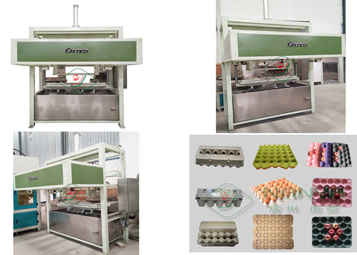 CE Hot Air Dry Automatic Paper Pulp Egg Carton Machine with 1 Layer Dryer