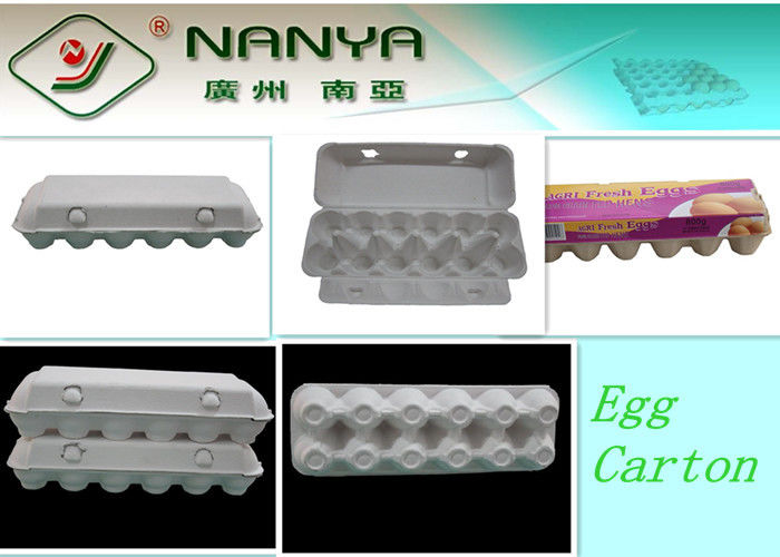 Disposable Paper Molded Egg Carton / Egg Box / Egg Tray with 10 Cavities
