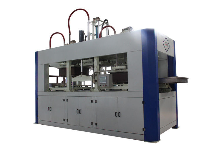 Biodegradable Fully Automatic Pulp Molding Equipment , PLC + Touch Screen Control