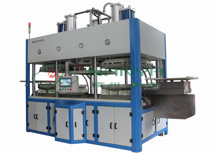 Fully Automatic Tableware Making Machine , Paper Pulp Molding Equipment 3000Pcs / H