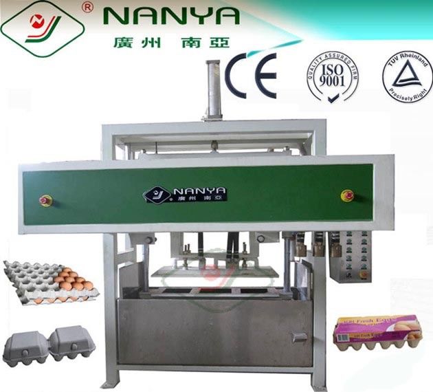 Waste Paper Pulp Tray Machine 2000Pcs/H , Professional Egg Tray Manufacturing Machine