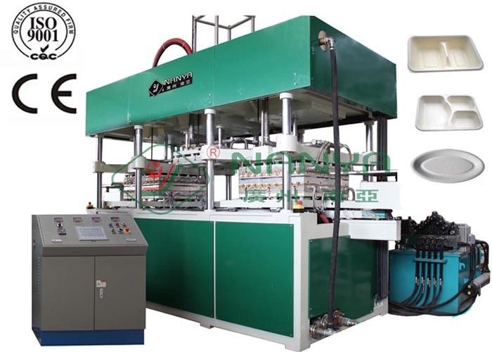 Fully Automatic Thermoforming Pulp Molding Equipment For Tableware / Dishware YC010