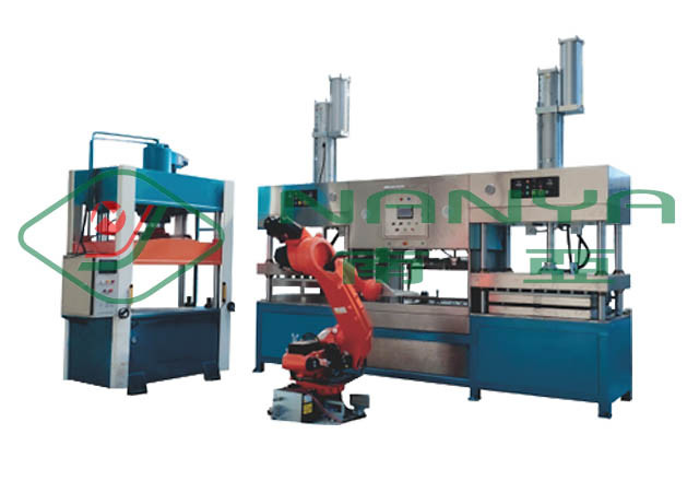 Sugarcane Pulp Molding Fully Automatic Forming Machine With Big ...
