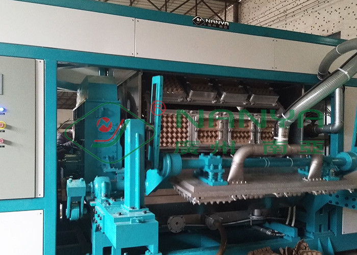 Rotary Automatic Egg Tray Machine For Carton Production Industry ...
