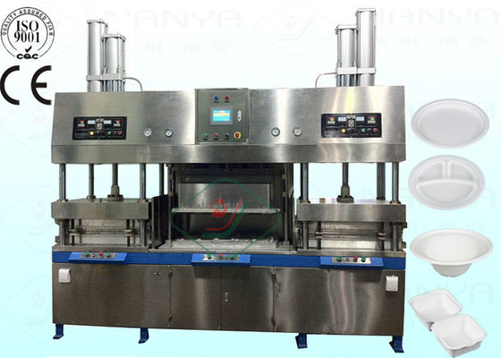 Compostable Paper Fiber Bowl Paper Plate Making Machinery CE Approved 2000pcs / h​