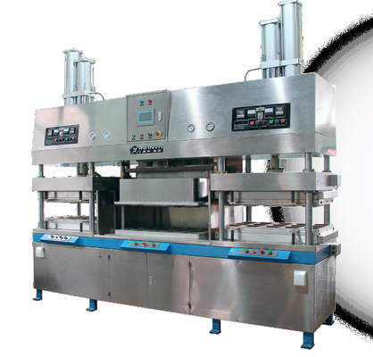 Fully Automatic Sugarcane Pulp Molded Servo Drive Forming Machine With Big Capacity  6000pcs/h