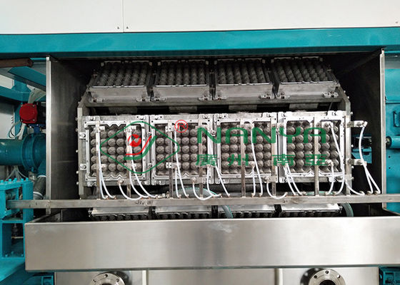 Paper Egg Tray Manufacturing Machine with Heating Oven High Speed 4000PCS / H