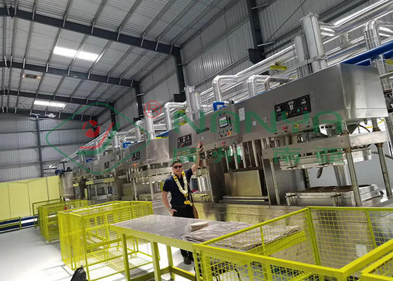 Compostable Paper Pulp Molding Machine / Manual Tableware Food Tray Line