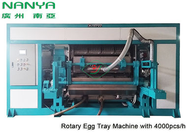 Automatic Pulp Molding Equipment / Rotary Recycle Paper Egg Tray Manufacturing Machine