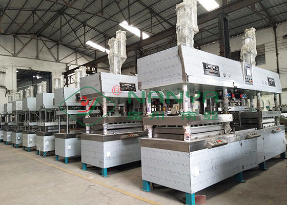 Semi-automated Pulp Molded Food Grade Tableware / Dinnerware Forming Machine